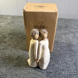 Demdaco Willow Tree "Two Alike" Art Figure by Susan Lordi, 2004.
